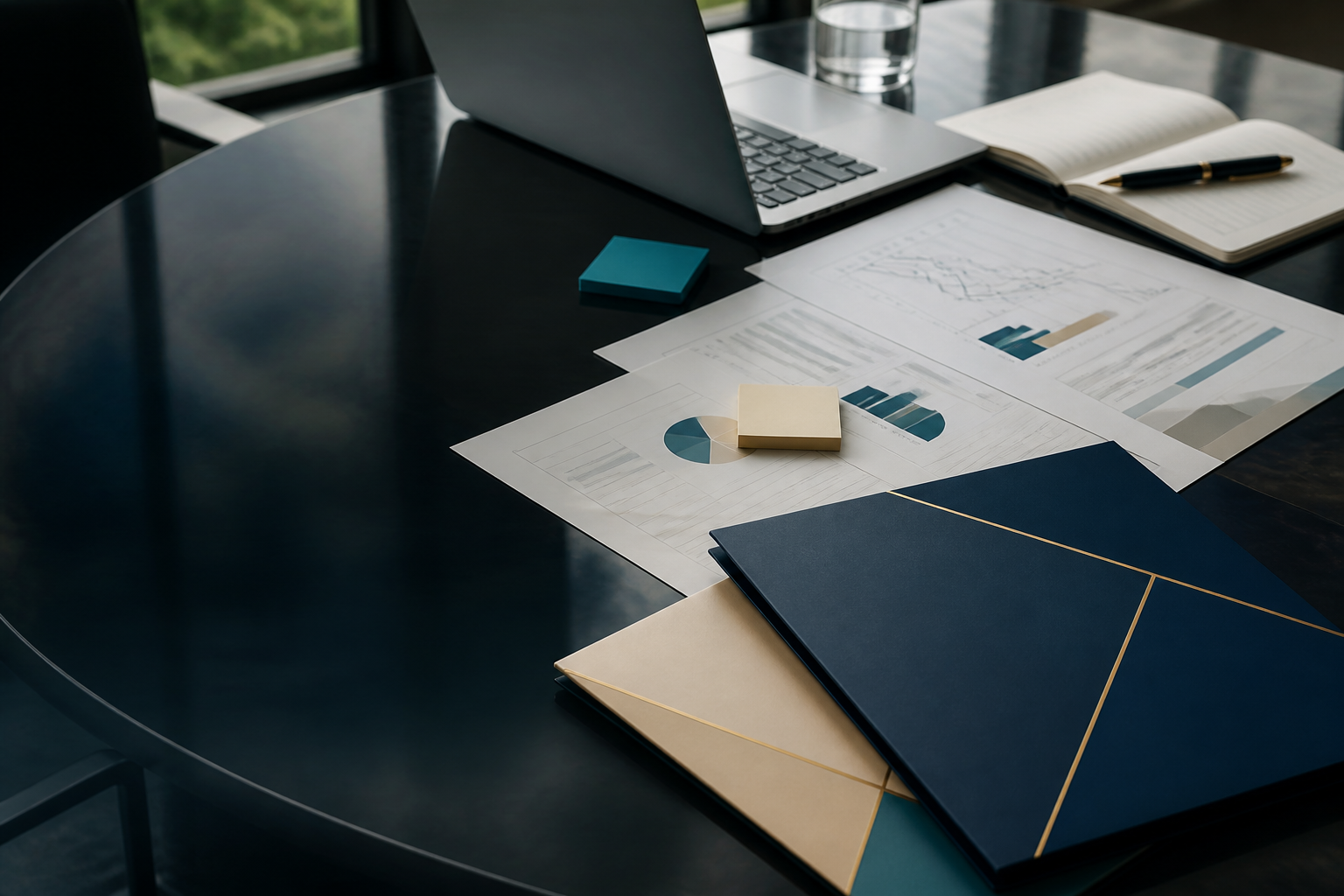 Marketing partnership strategy workspace